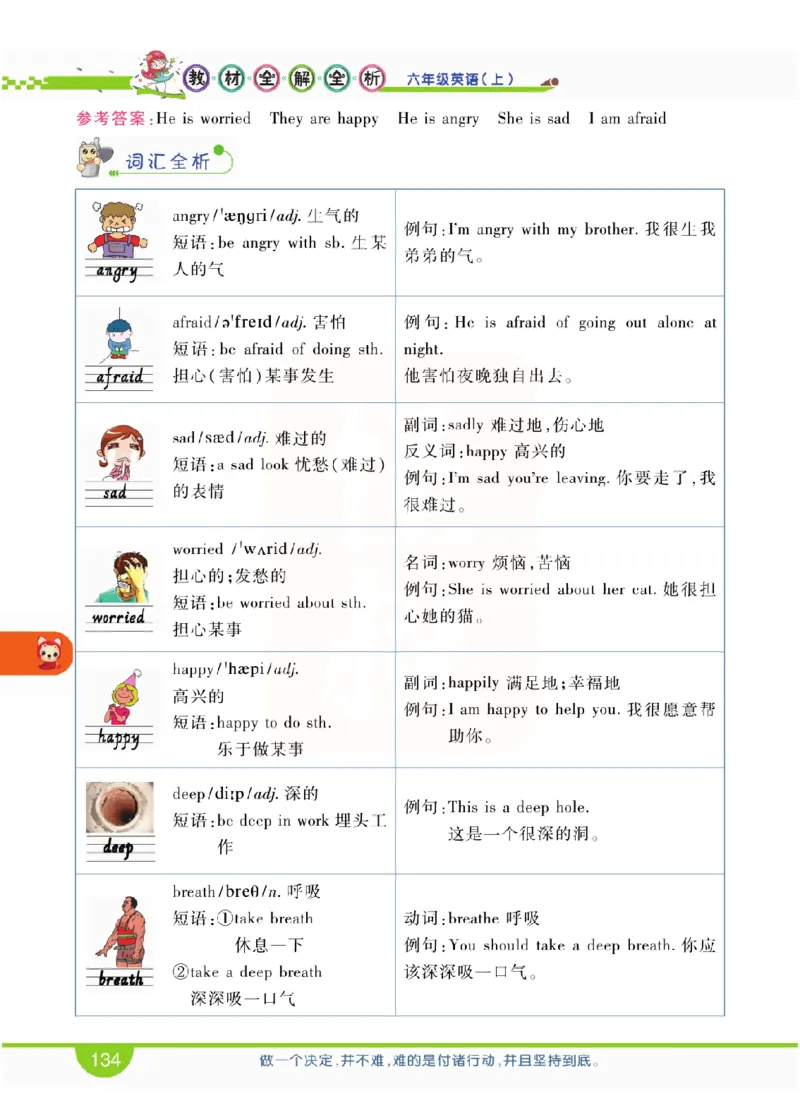 小学教材全解全析-人教数英语6上_《教材全解》小学1-6年级_《小学教材全解全析》_1-6年级上册_英语