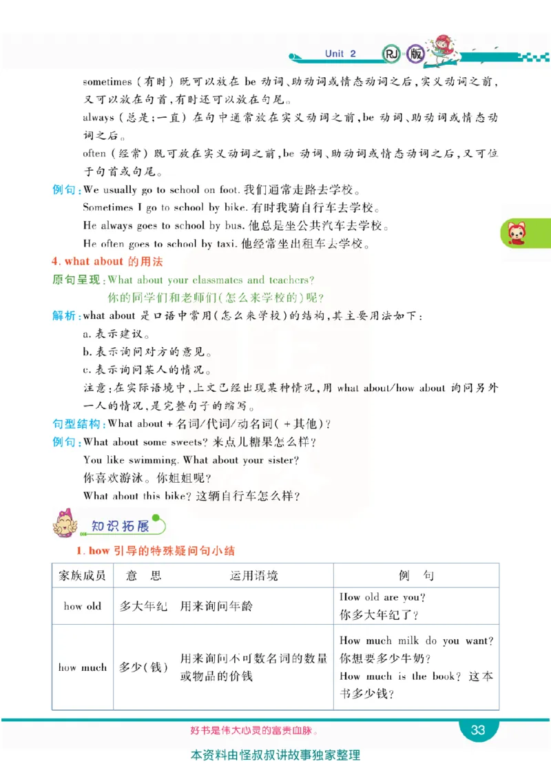 小学教材全解全析-人教数英语6上_《教材全解》小学1-6年级_《小学教材全解全析》_1-6年级上册_英语