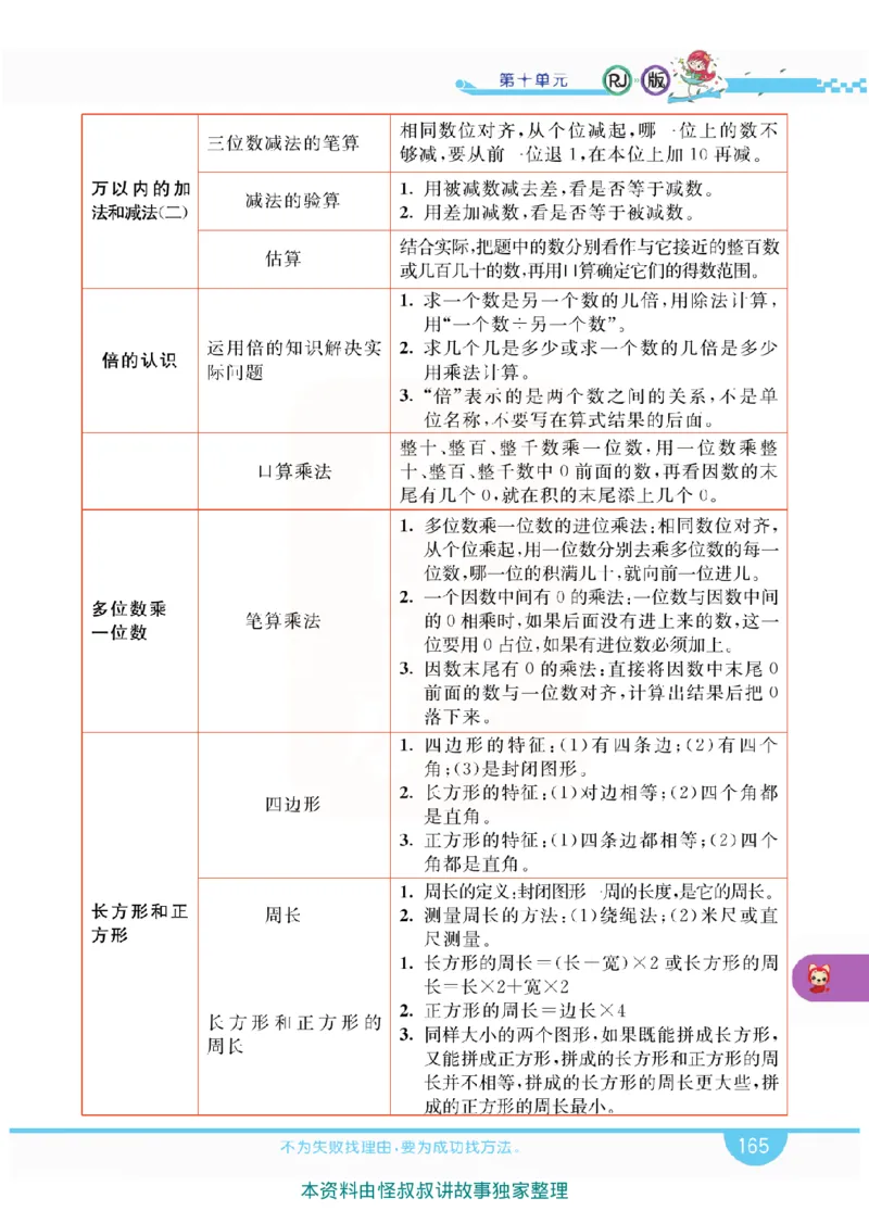 小学教材全解全析-人教数学3上_《教材全解》小学1-6年级_《小学教材全解全析》_1-6年级上册_数学