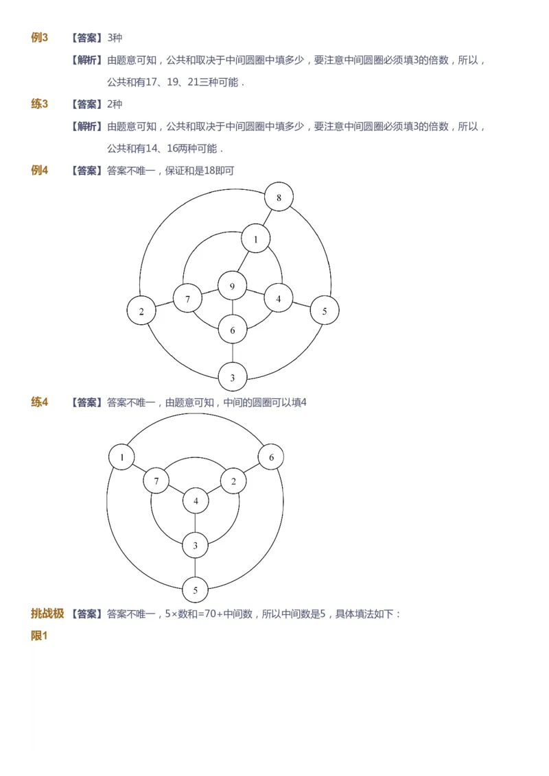 课本+自我巩固+课堂落实（答案）_《爱学习》小学初中数学和奥数资料_高斯数学爱学习课件_2人教小学能力强化_五年级高斯数学能力强化_暑数学5阶能力强化