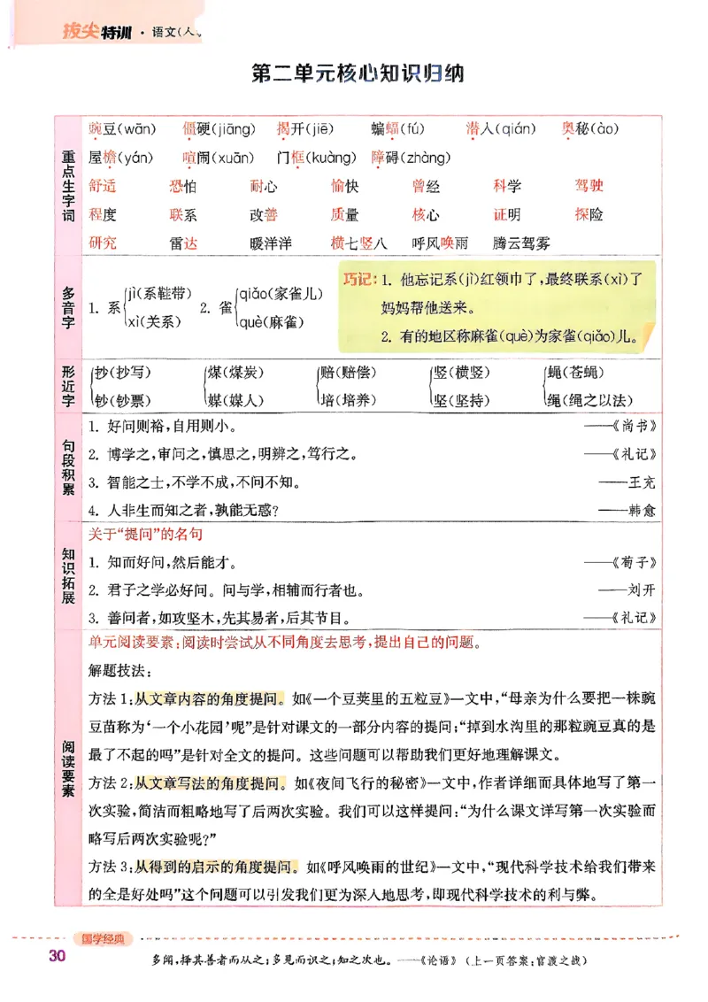 四年级语文人教版上册25秋《拔尖特训》_25秋《拔尖特训》小学语数英各版本_1-6年级语文人教版上册25秋《拔尖特训》_四年级语文人教版上册25秋《拔尖特训》