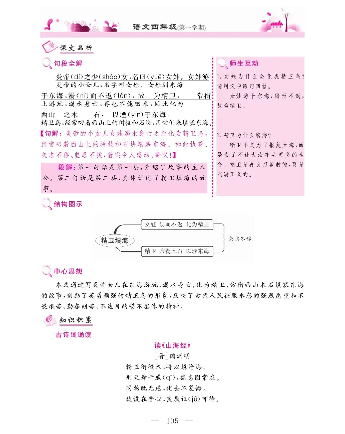 新教材完全解读语文4年级上_《教材全解》小学1-6年级_《新教材完全解读》_小学语文