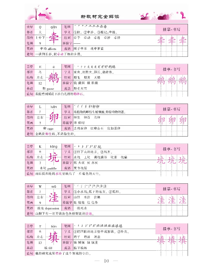 新教材完全解读语文4年级上_《教材全解》小学1-6年级_《新教材完全解读》_小学语文