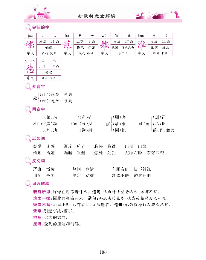 新教材完全解读语文4年级上_《教材全解》小学1-6年级_《新教材完全解读》_小学语文