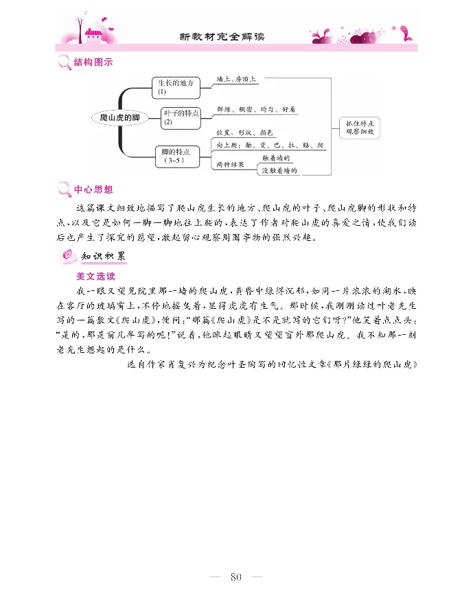 新教材完全解读语文4年级上_《教材全解》小学1-6年级_《新教材完全解读》_小学语文