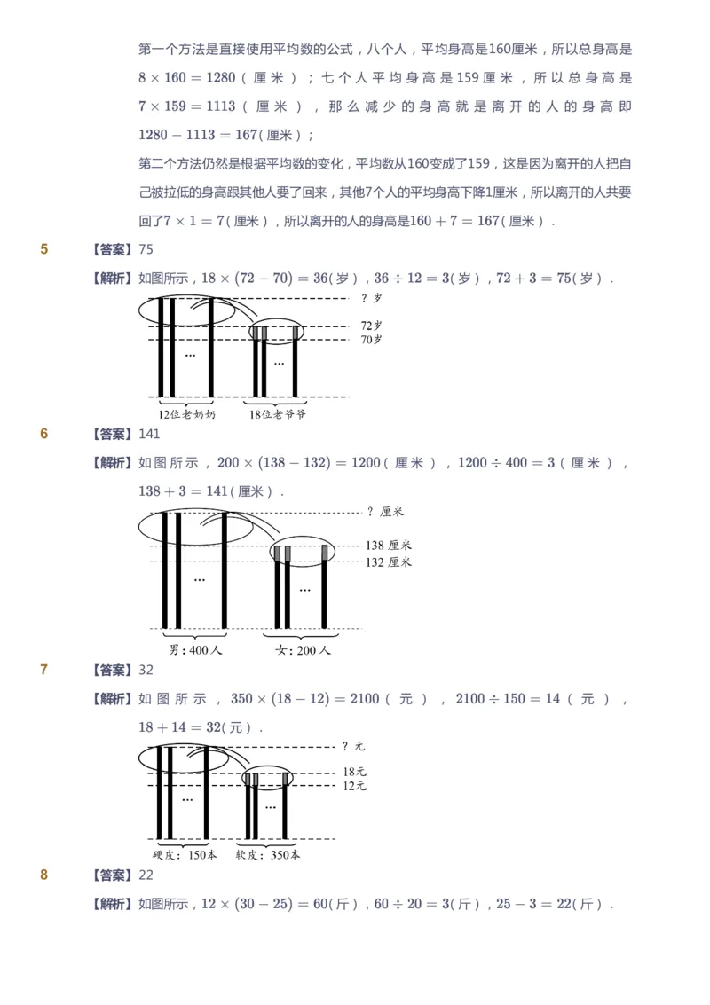 课本+自我巩固+课堂落实（答案）_《爱学习》小学初中数学和奥数资料_高斯数学爱学习课件_3奥数思维突破_高斯爱学习思维突破奥数1-6阶四季版34年级_4年级思维突破春秋寒暑课件_415