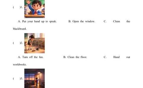 Unit1第6课时PartBReadandwrite-PartC(分层作业)英语人教PEP版四年级下册（新教材）_4下-新英语人教PEP版（2026持续更新）_01课件+教案+学习任务单+练习（更新完第4单元）_4分层作业