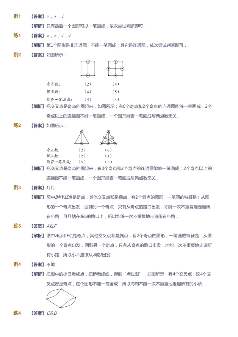 课本+自我巩固+课堂落实（答案）_《爱学习》小学初中数学和奥数资料_高斯数学爱学习课件_3奥数思维突破_高斯爱学习思维突破奥数1-6阶四季版12年级_2年级思维突破春秋寒暑课件_260