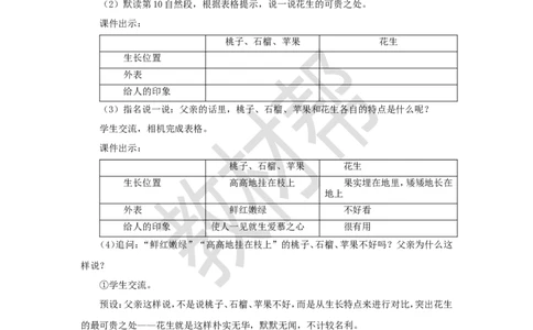 教学设计第2课《落花生》_25秋《教材帮练习帮》系列_2026版小学《教材帮整书课件》1-6年级上册（语文）（人教版）_五上_课件+教案统编语文五（上）第1单元-2025秋最新教材