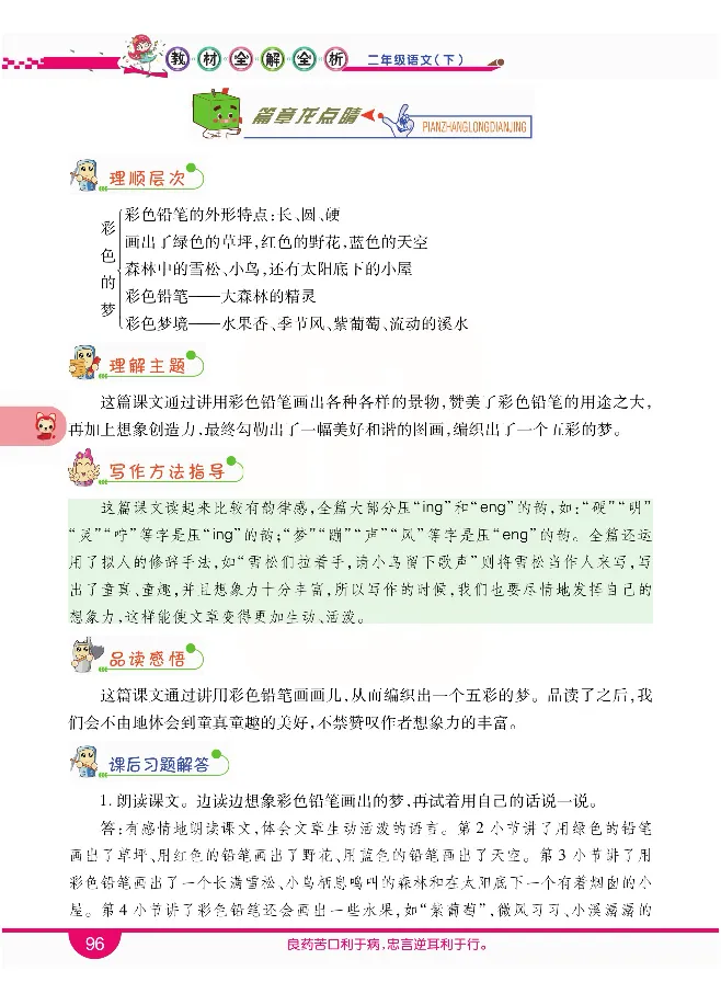 小学教材全解全析-语文2下_《教材全解》小学1-6年级_《小学教材全解全析》_1-6年级下册_语文