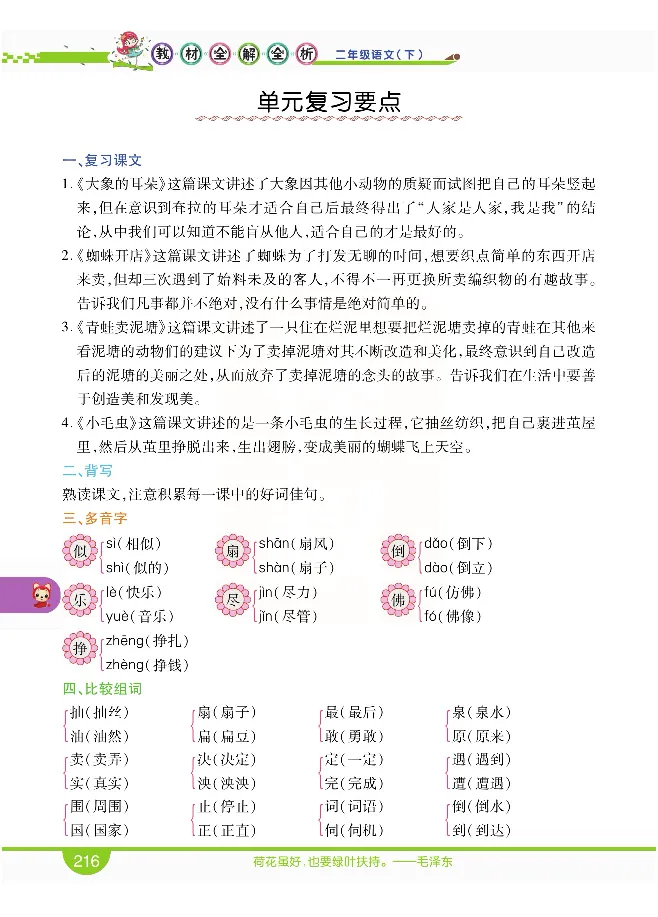 小学教材全解全析-语文2下_《教材全解》小学1-6年级_《小学教材全解全析》_1-6年级下册_语文