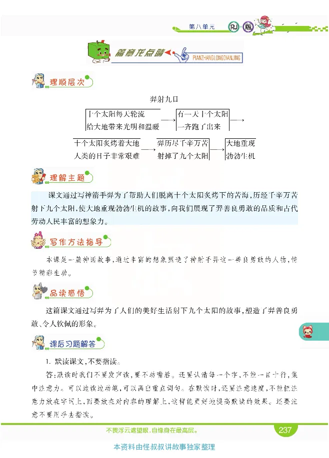 小学教材全解全析-语文2下_《教材全解》小学1-6年级_《小学教材全解全析》_1-6年级下册_语文