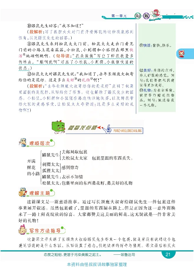 小学教材全解全析-语文2下_《教材全解》小学1-6年级_《小学教材全解全析》_1-6年级下册_语文