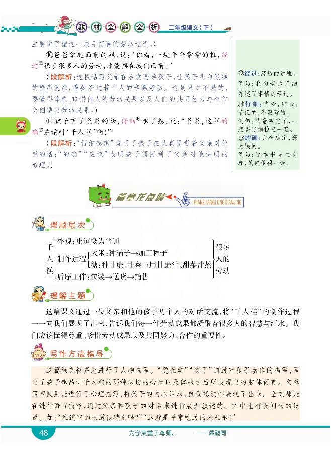 小学教材全解全析-语文2下_《教材全解》小学1-6年级_《小学教材全解全析》_1-6年级下册_语文