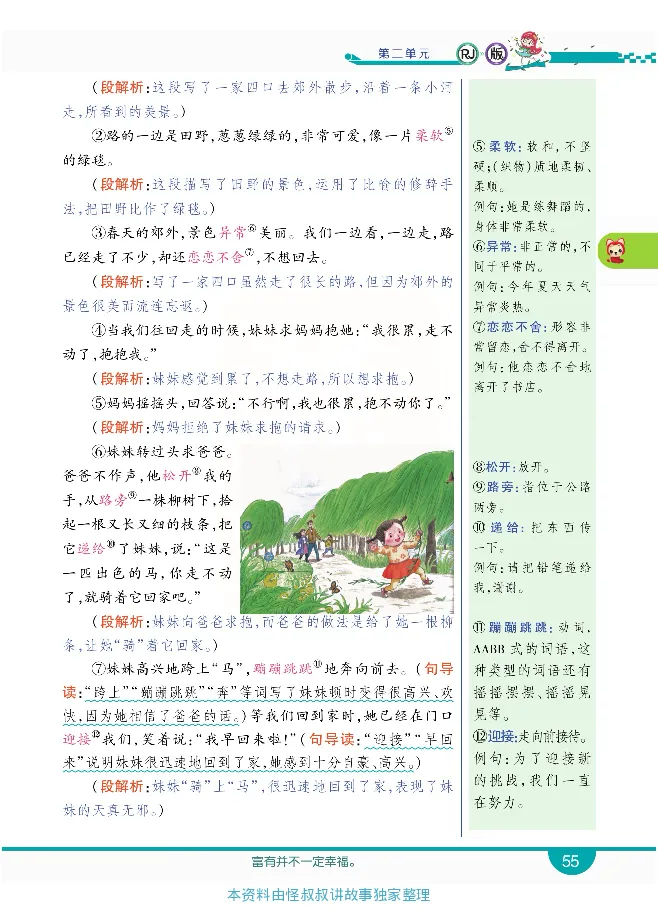 小学教材全解全析-语文2下_《教材全解》小学1-6年级_《小学教材全解全析》_1-6年级下册_语文
