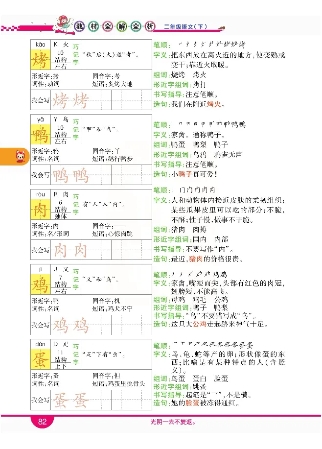 小学教材全解全析-语文2下_《教材全解》小学1-6年级_《小学教材全解全析》_1-6年级下册_语文