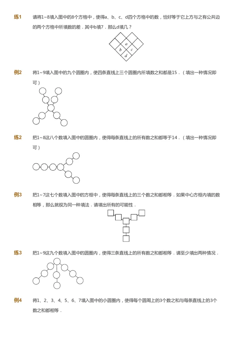 课本+自我巩固+课堂落实_《爱学习》小学初中数学和奥数资料_高斯数学爱学习课件_4奥数思维创新_四年级高斯数学思维创新_春数学4阶思维创新