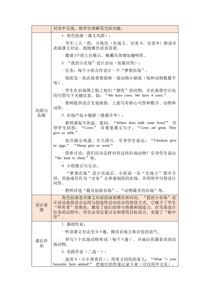 教案第一套（大单元）_4下-新英语人教PEP版（2026持续更新）_04教案（多套齐全）