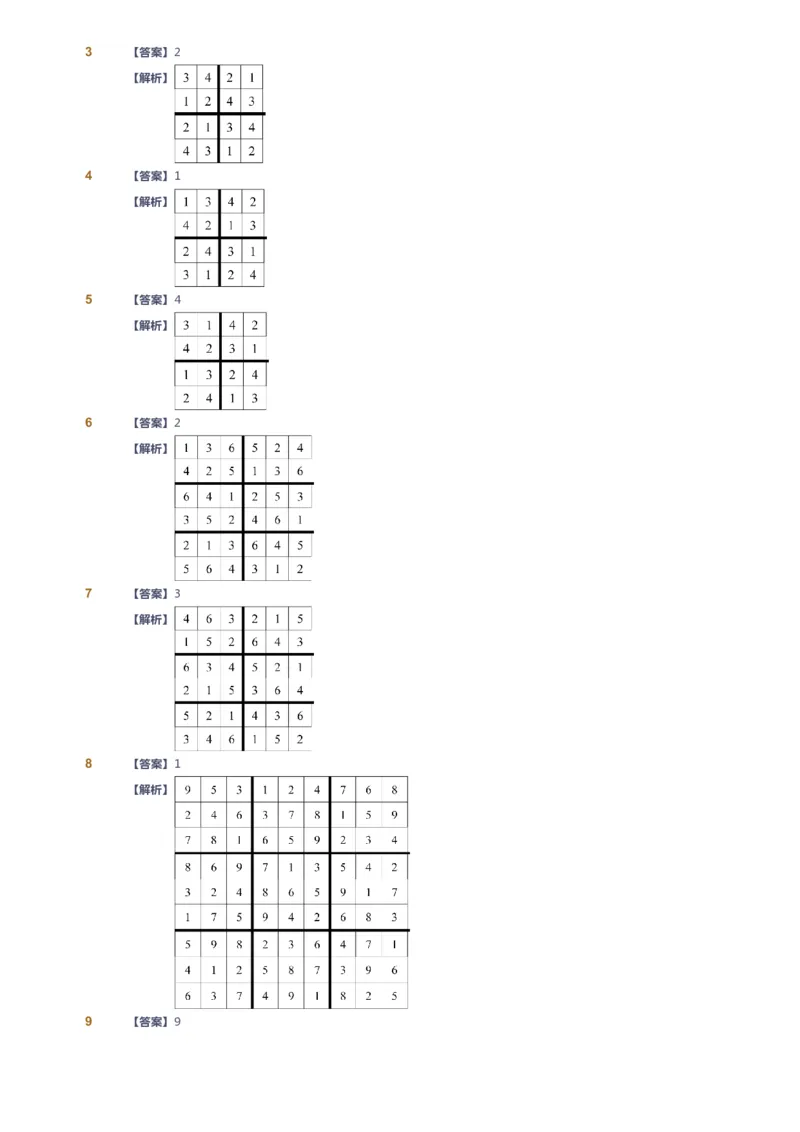 课本+自我巩固+课堂落实（答案）_《爱学习》小学初中数学和奥数资料_高斯数学爱学习课件_2人教小学能力强化_三年级高斯数学能力强化_暑数学3阶能力强化