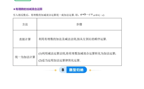 2.2有理数的加减运算（9大题型提分练）（解析版）_北师大初中数学_7上-北师大版初中数学_7上-初中数学北师大（2024新版）持续更新_03课件+练习