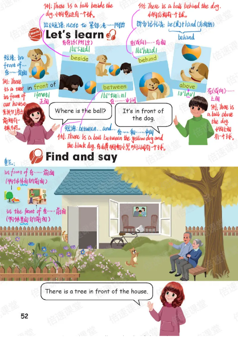 五年级上册英语人教PEP版课堂笔记_26春四年级上下册人教版_四上英语合集人教版PEP英语四年级上册新教材（教学视频+课件+动画+音频+练习+教案）_17练习资料_《课堂笔记》