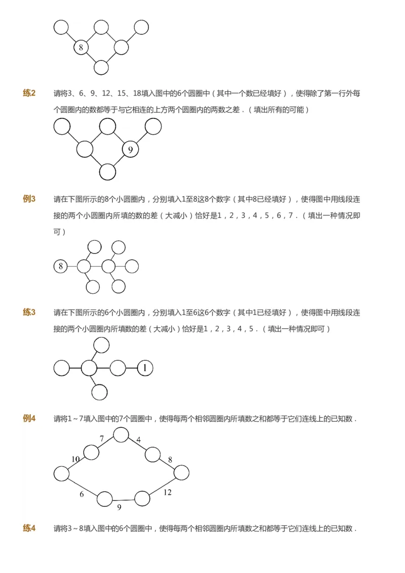 课本+自我巩固+课堂落实_《爱学习》小学初中数学和奥数资料_高斯数学爱学习课件_2人教小学能力强化_四年级高斯数学能力强化_暑数学4阶能力强化