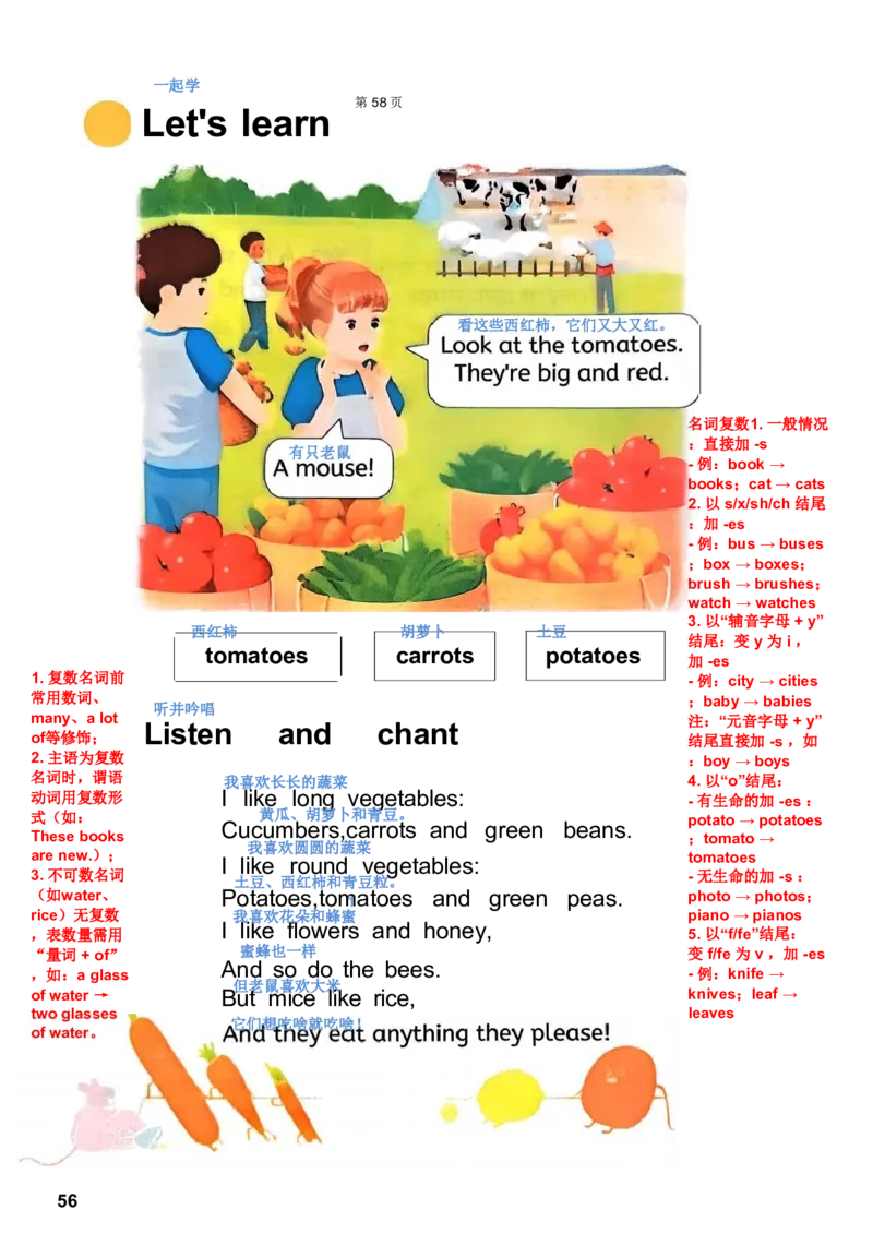 人教4下完成(2)(2)(1)_4下-新英语人教PEP版（2026持续更新）_10英语笔记（全册）带音频