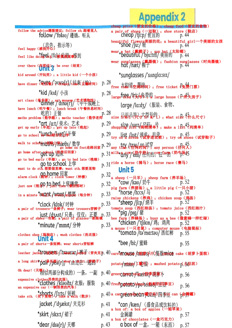 人教4下完成(2)(2)(1)_4下-新英语人教PEP版（2026持续更新）_10英语笔记（全册）带音频