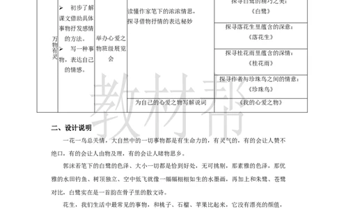 教学设计《大单元教学设计》_25秋《教材帮练习帮》系列_2026版小学《教材帮整书课件》1-6年级上册（语文）（人教版）_五上_课件+教案统编语文五（上）第1单元-2025秋最新教材