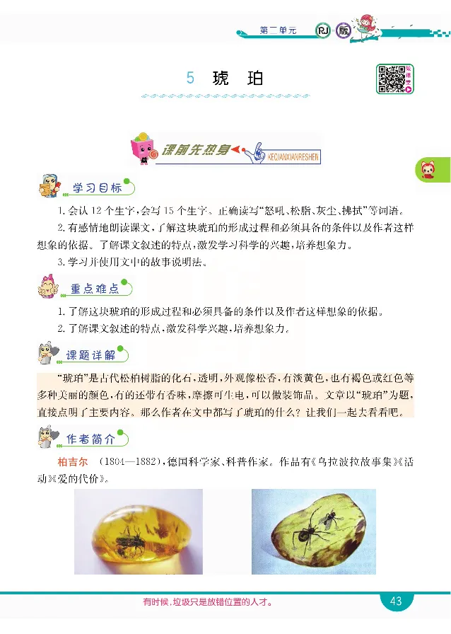 小学教材全解全析-语文4下_《教材全解》小学1-6年级_《小学教材全解全析》_1-6年级下册_语文