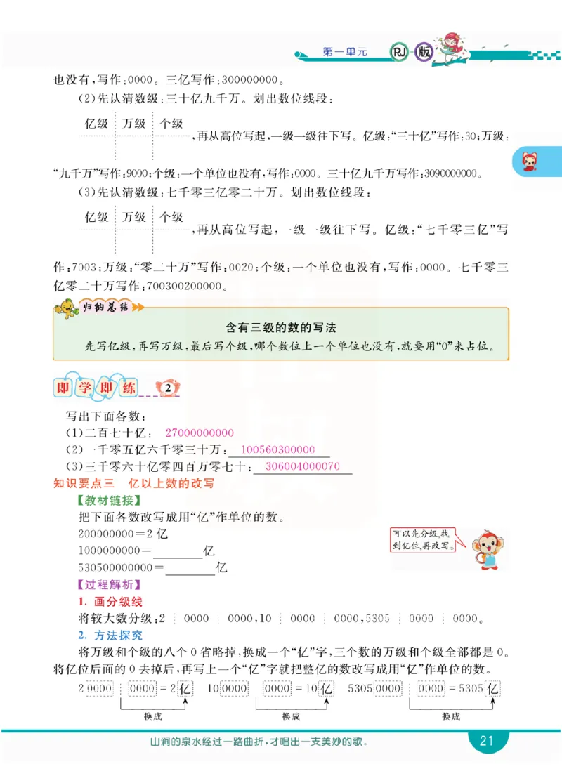 小学教材全解全析-人教数学4上_《教材全解》小学1-6年级_《小学教材全解全析》_1-6年级上册_数学