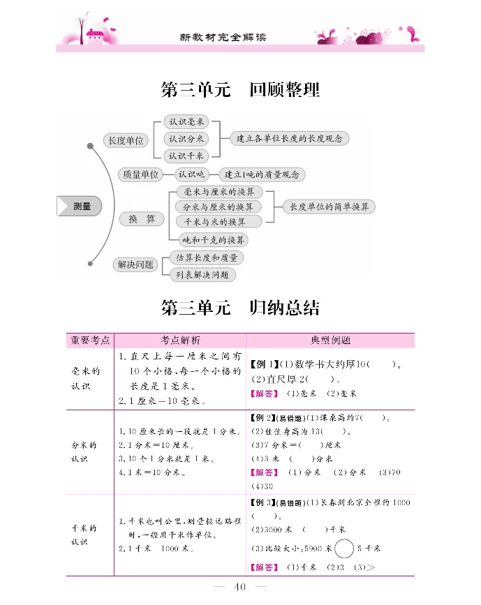 新教材完全解读数学3年级上_《教材全解》小学1-6年级_《新教材完全解读》_小学数学