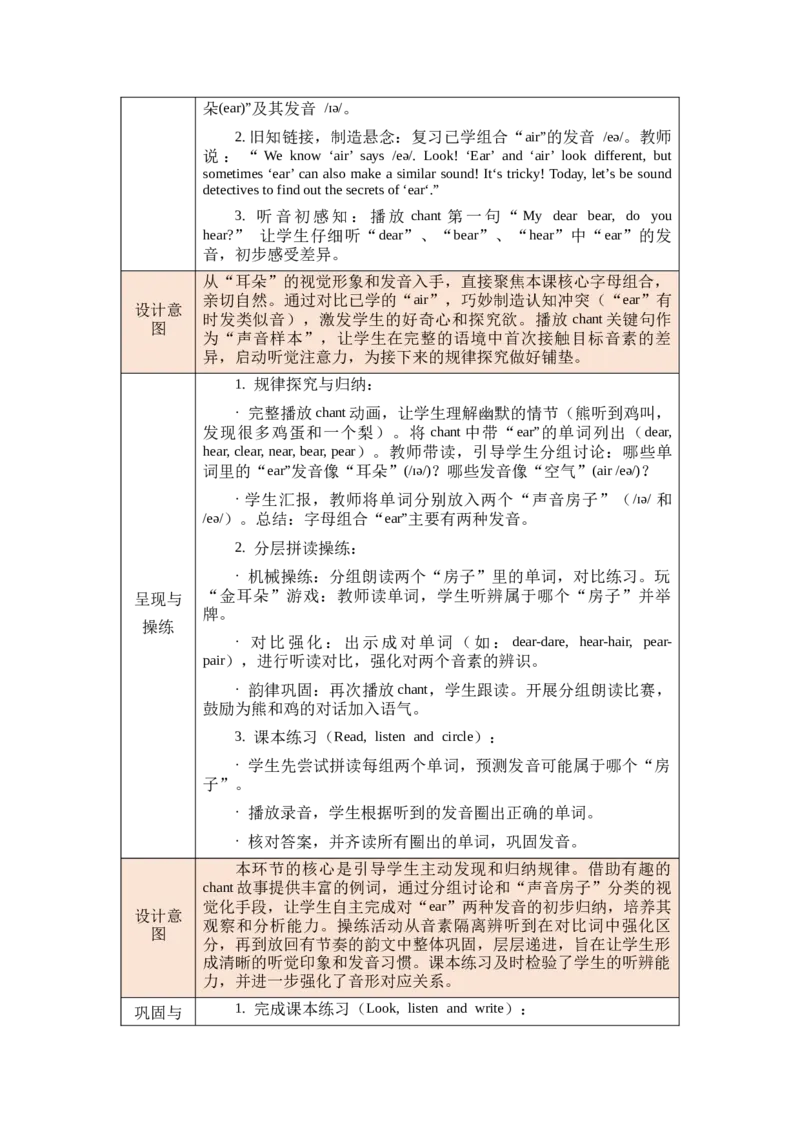 教案第一套（大单元）-全册合集_4下-新英语人教PEP版（2026持续更新）_04教案（多套齐全）