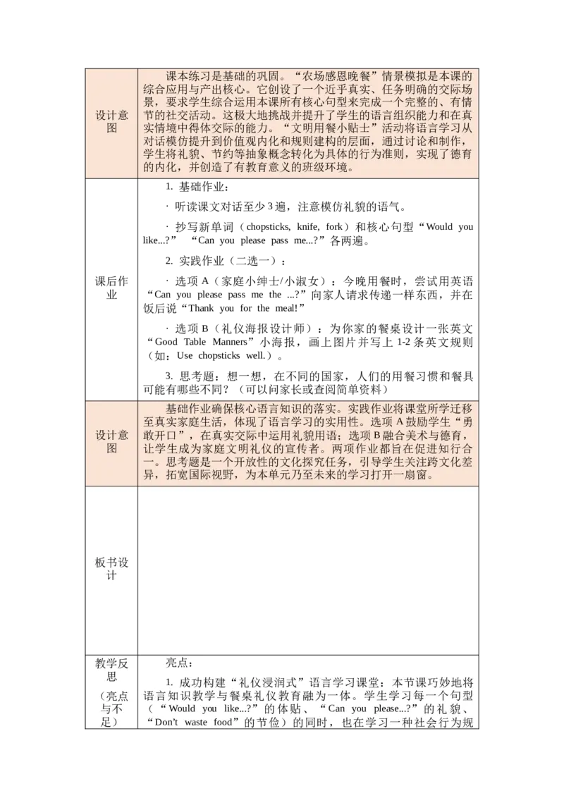 教案第一套（大单元）-全册合集_4下-新英语人教PEP版（2026持续更新）_04教案（多套齐全）