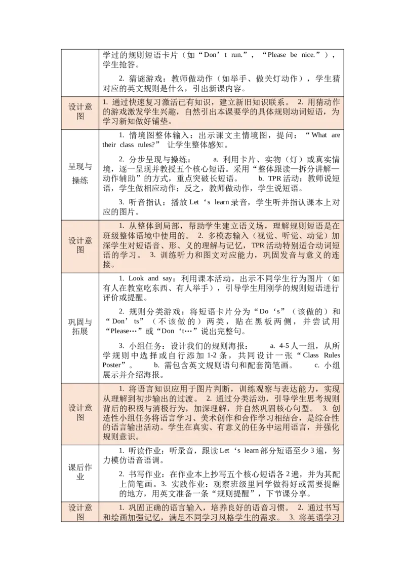 教案第一套（大单元）-全册合集_4下-新英语人教PEP版（2026持续更新）_04教案（多套齐全）