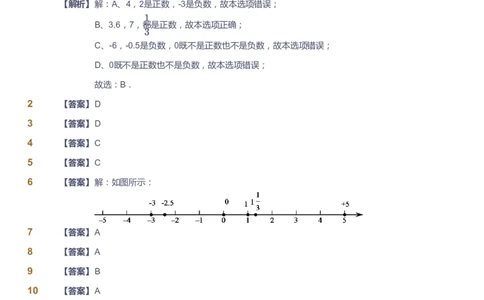 课本+自我巩固+课堂落实（答案）_《爱学习》小学初中数学和奥数资料_高斯数学爱学习课件_5人教初中能力提高_初一高斯数学能力提高_初一高斯数学_暑数学7阶能力提高