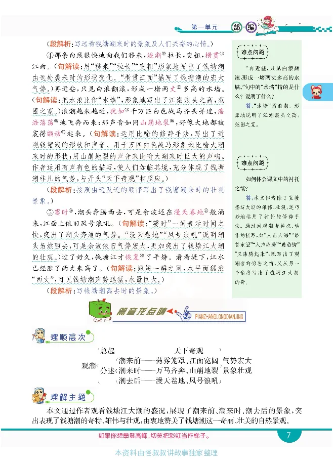 小学教材全解全析-语文4上_《教材全解》小学1-6年级_《小学教材全解全析》_1-6年级上册_语文