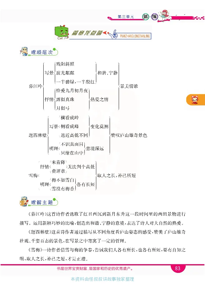 小学教材全解全析-语文4上_《教材全解》小学1-6年级_《小学教材全解全析》_1-6年级上册_语文