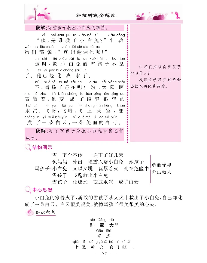 新教材完全解读语文2年级上_《教材全解》小学1-6年级_《新教材完全解读》_小学语文