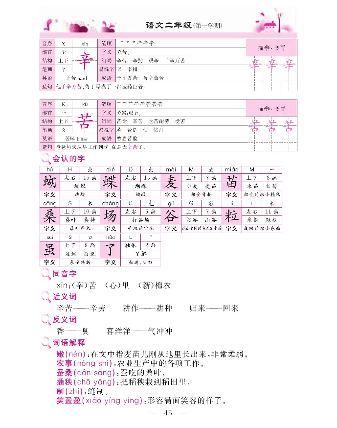 新教材完全解读语文2年级上_《教材全解》小学1-6年级_《新教材完全解读》_小学语文