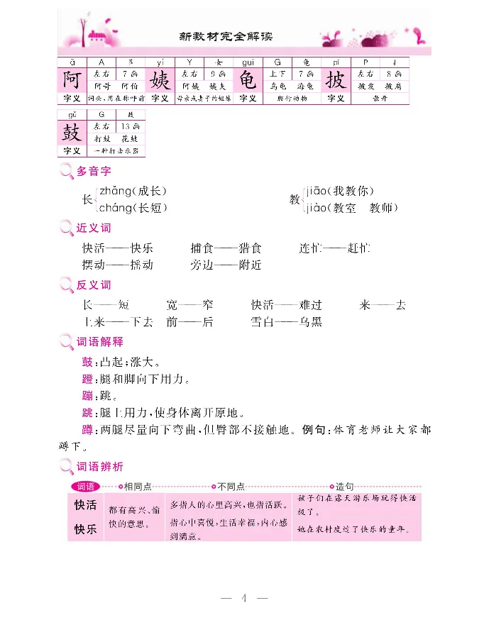 新教材完全解读语文2年级上_《教材全解》小学1-6年级_《新教材完全解读》_小学语文