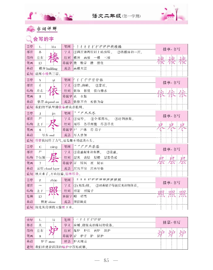 新教材完全解读语文2年级上_《教材全解》小学1-6年级_《新教材完全解读》_小学语文