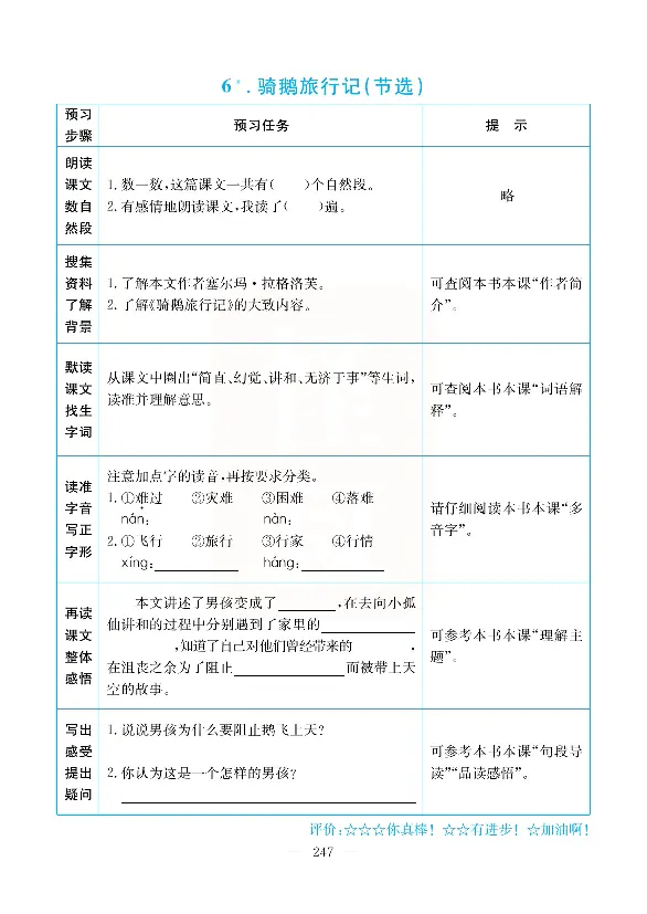小学教材全解全析-语文6下_《教材全解》小学1-6年级_《小学教材全解全析》_1-6年级下册_语文