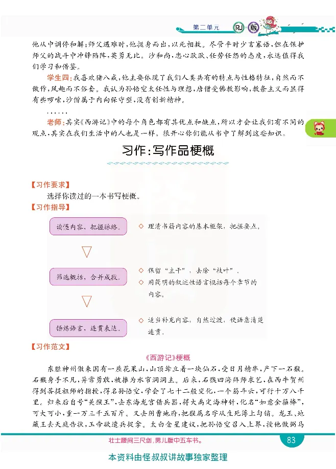 小学教材全解全析-语文6下_《教材全解》小学1-6年级_《小学教材全解全析》_1-6年级下册_语文