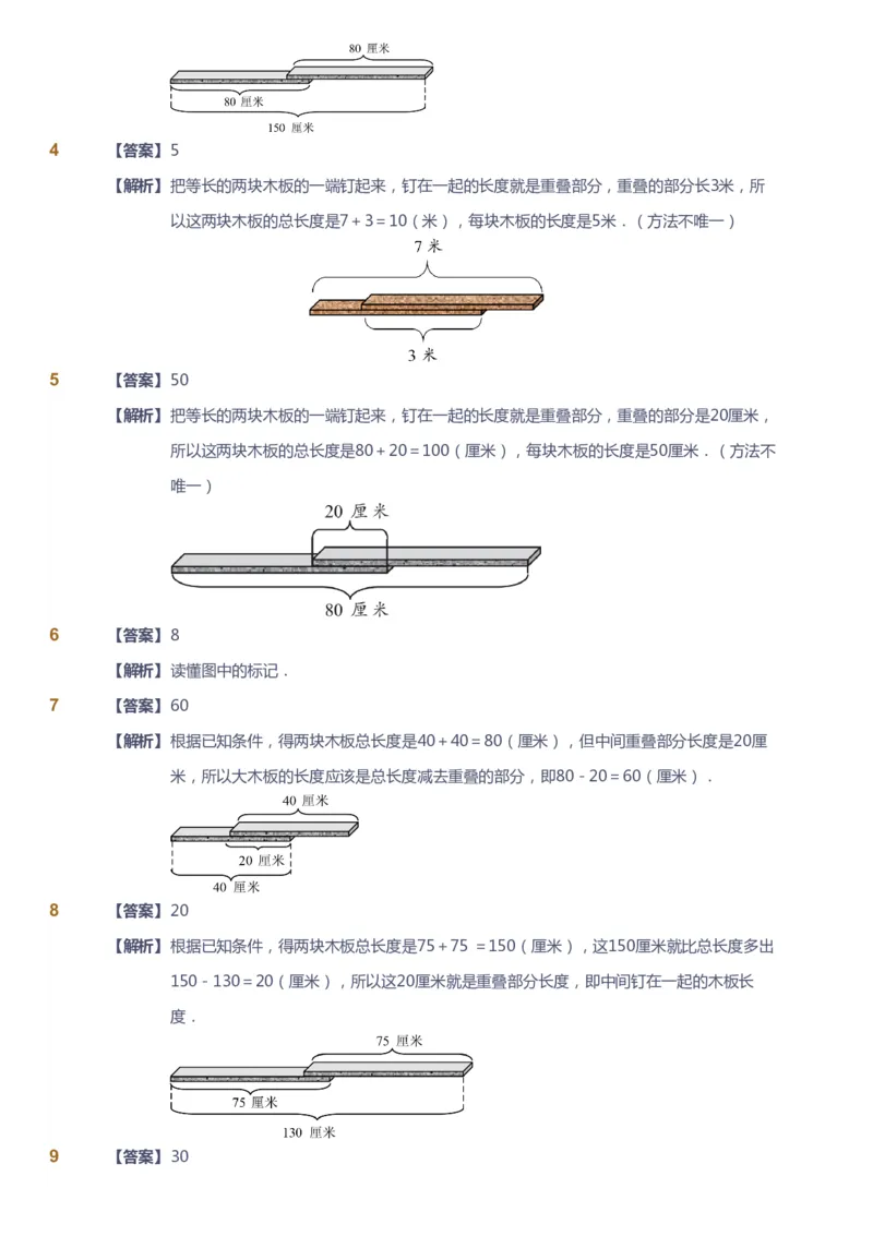 课本+自我巩固+课堂落实（答案）_《爱学习》小学初中数学和奥数资料_高斯数学爱学习课件_3奥数思维突破_高斯爱学习思维突破奥数1-6阶四季版12年级_1年级思维突破春秋寒暑课件_241