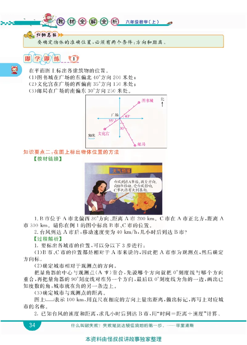 小学教材全解全析-人教数学6上_《教材全解》小学1-6年级_《小学教材全解全析》_1-6年级上册_数学