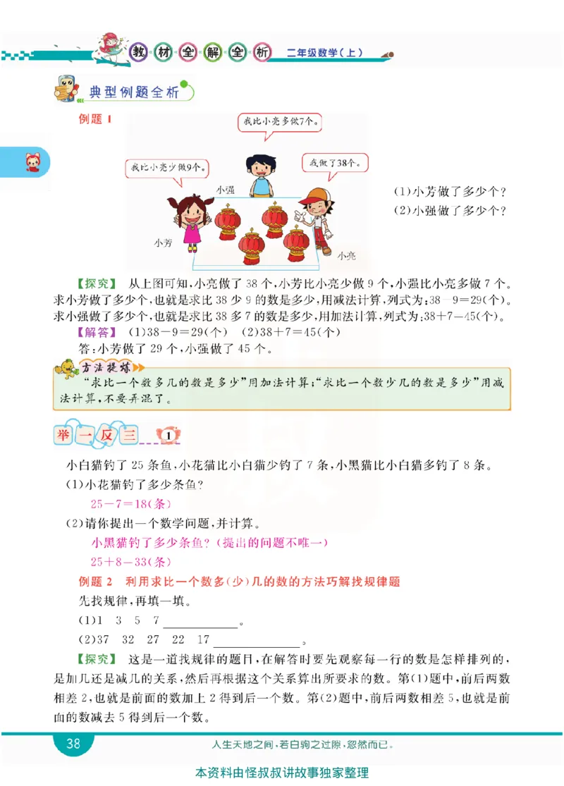 小学教材全解全析-人教数学2上_《教材全解》小学1-6年级_《小学教材全解全析》_1-6年级上册_数学
