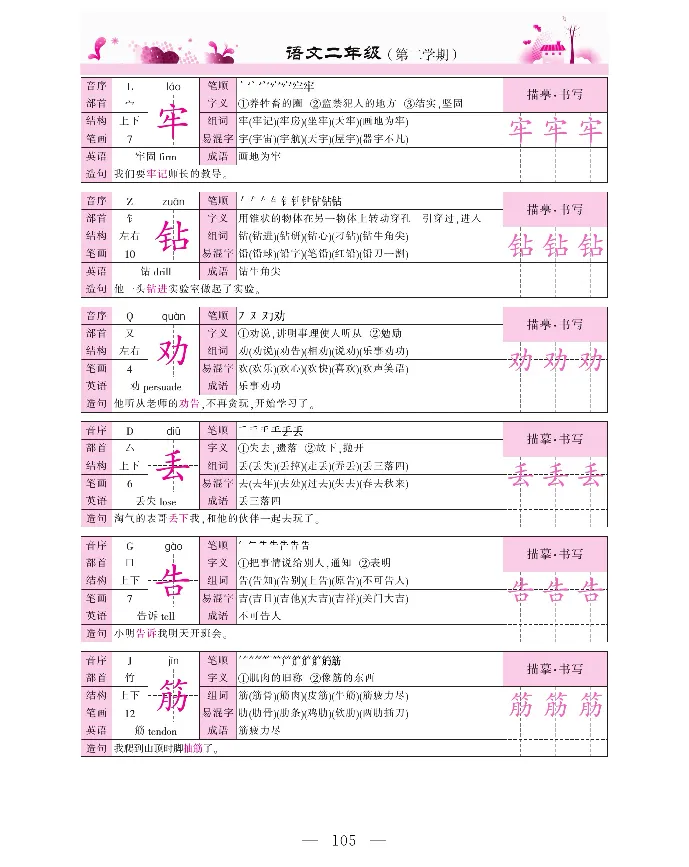 新教材完全解读语文2年级下_《教材全解》小学1-6年级_《新教材完全解读》_小学语文