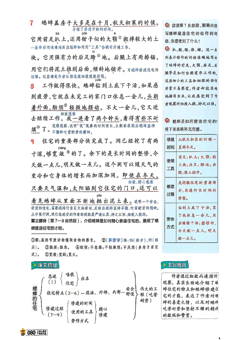四年级语文人教版上册25秋《教材帮》_25秋《教材帮练习帮》系列_25秋1-5年级语文上册《教材帮》（完整版）_四年级语文人教版上册25秋《教材帮》