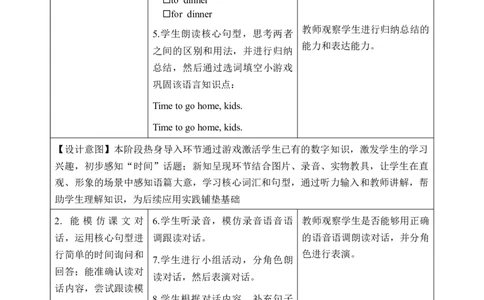 Unit3第1课时PartALet&rsquo;stalk&Chooseandsay(教学设计)英语人教PEP版四年级下册（新教材）_4下-新英语人教PEP版（2026持续更新）_01课件+教案+学习任务单+练习（更新完第4单元）_2教案